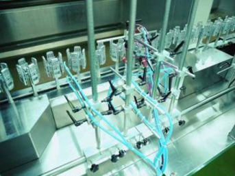 Apparatuur voor het spuiten van olie